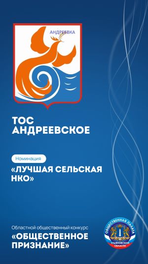 ТЕРРИТОРИАЛЬНОЕ ОБЩЕСТВЕННОЕ САМОУПРАВЛЕНИЕ «АНДРЕЕВСКОЕ»